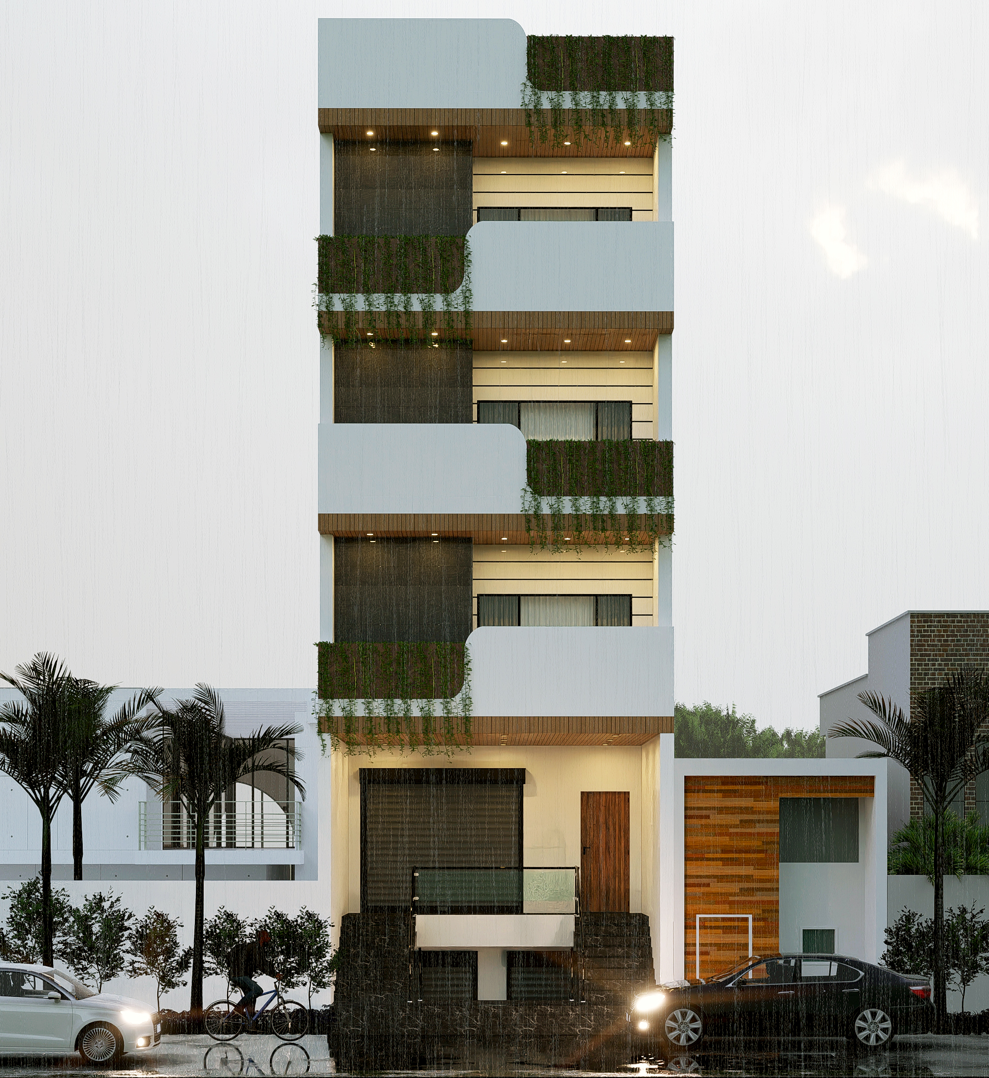 Five-story Residential Building