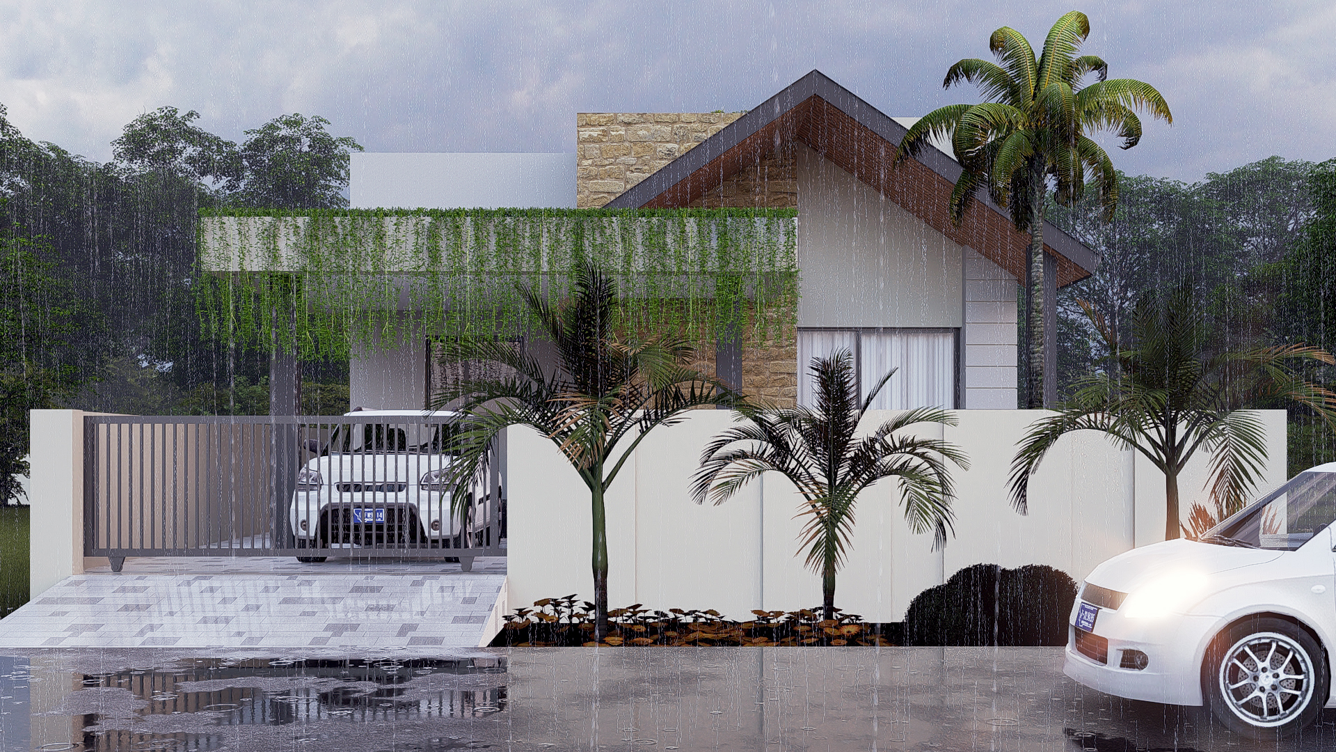 Modern Tropical Villa – Blending Nature with Contemporary Design